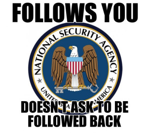 nsa follow you